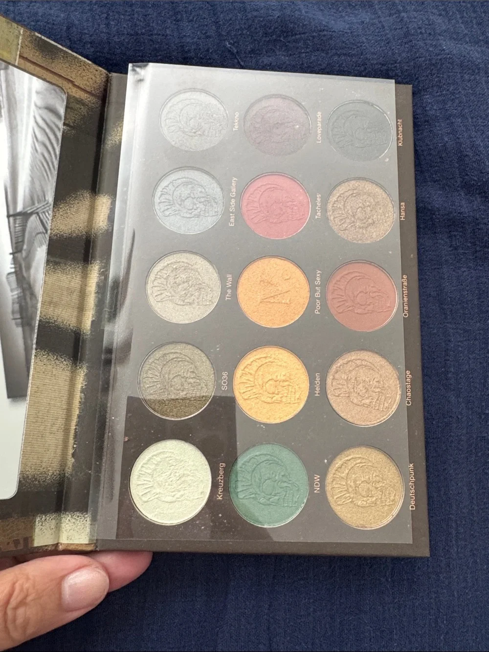 Nomad Berlin Underground 16-Color Eyeshadow Palette